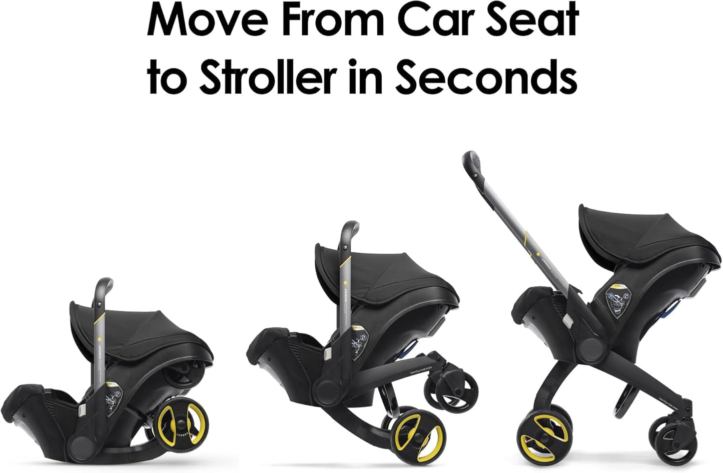 Car Seat Stroller, Nitro Black - All-in-One Travel System