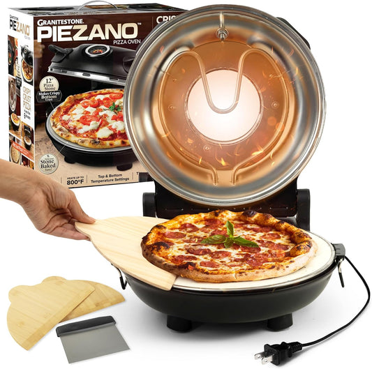 Pizza Oven – Granitestone – 800° Countertop Brick Pizza Oven